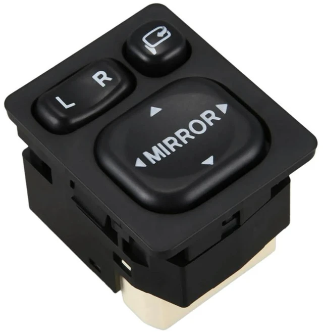 Main image of 2X Door Mirror Folding Switch Fit For Toyota Camry Vios Rav4 Scion Lexus 84872-52040