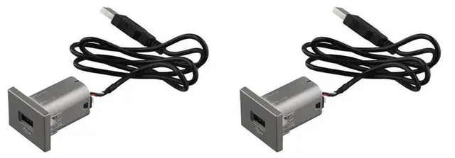 Main image of 2X Car USB Input Adapter Audio Radio U-Disk Flash Socket Interface Cable For Ford Focus 2 Mk2 2009-2011 Accessories