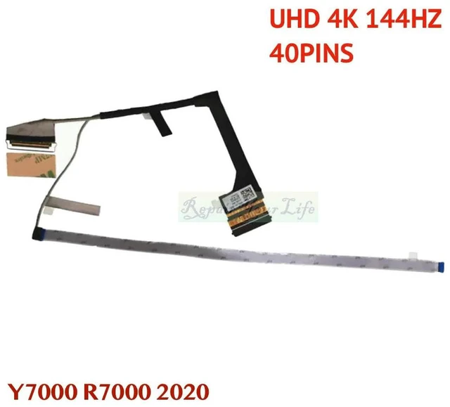 Main image of 144HZ GY550 EDP LVDS Screen Cable For Legion 5 Y7000 R7000 2020 5-15IMH05 15ARH05 40pin Updated Connector DC02C00LR10 00