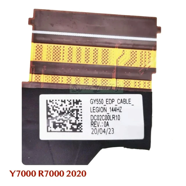 Alt view image 2 of 3 - 144HZ GY550 EDP LVDS Screen Cable For Legion 5 Y7000 R7000 2020 5-15IMH05 15ARH05 40pin Updated Connector DC02C00LR10 00