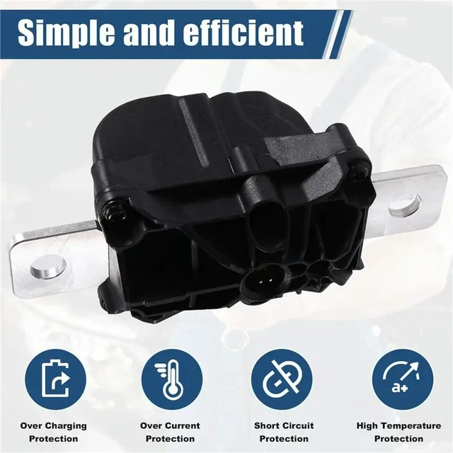 Alt view image 2 of 3 - Car High-Voltage Disconnect Fuse Pyrofuse 1064689-00-I For Tesla Model 3/Y 2017-2023 Part Numbers 106468900I/J