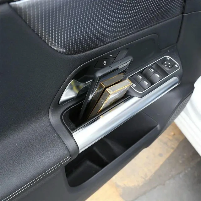 Alt view image 3 of 3 - 2X Car Front Door Armrest Box For Mercedes Benz GLA Class H247 2020-2021 Container Holder Stowing Tidying