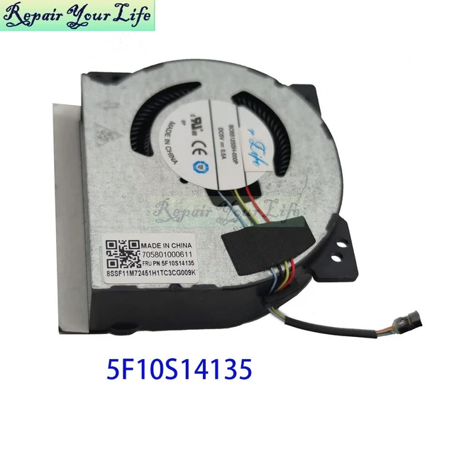 Alt view image 3 of 3 - CPU Cooling Fan For Legion Go 8APU1 Type 83E1 Handheld Console Cooler Radiator Fans 5F10S14134 5F10S14135 BO5512S5H-000P