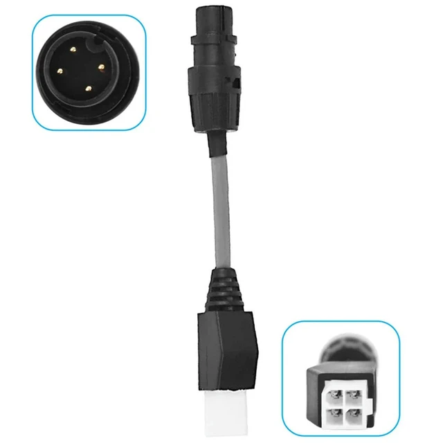 Alt view image 3 of 3 - Handheld Unit For Curtis Speed Code Programmer 1311 Club Car 4 Pin Adapter Cable Data Cable 102251501