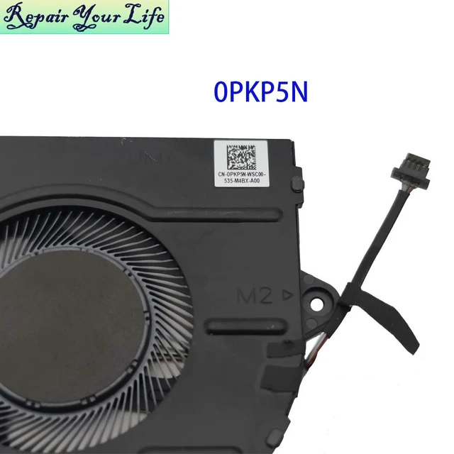 Alt view image 2 of 3 - 0PKP5N Laptop CPU Cooling Fan For Latitude 3400 3440 Notebook Cooler Radiator Fans PKP5N BN7506S5H-002P DFS5K12B15E6AE