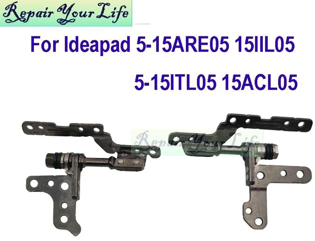 Main image of Laptop Support LCD Screen Shaft Hinges Set For 5-15IIL05 5-15ARE05 5-15ITL05 5-15ALC05 5H50S28942 AM1K7000500 600