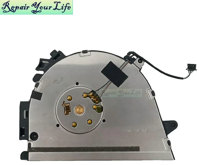 Alt view image 3 of 3 - Laptop CPU Cooling Fan For EliteBook 840 845 860 G9 1040 G9 HSN-145C HSN-145C-4 6 PC Cooler Radiator FS1D 6033B0129701