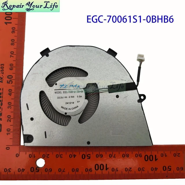 Main image of 0T8R2T Laptop Cooling CPU Fan For Vostro 16 5620 5625 T8R2T EGC-70061S1-0BHB6 EGC-70061F1-0AH Notebook Cooler Radiator Fans