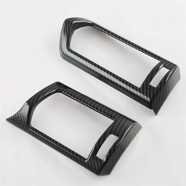 Alt view image 3 of 3 - Front Upper And Front Side Air Outlet Kit Air Outlet Kit Trim Frame For Toyota Land Cruiser Lc300 2022 2023 Car Accessories