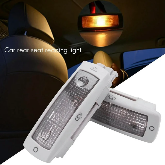 Alt view image 3 of 3 - 2X Rear Reading Map Dome Light Ceiling Lamp 3B0947291B For Golf Passat Beetle Tiguan Caddy Skoda