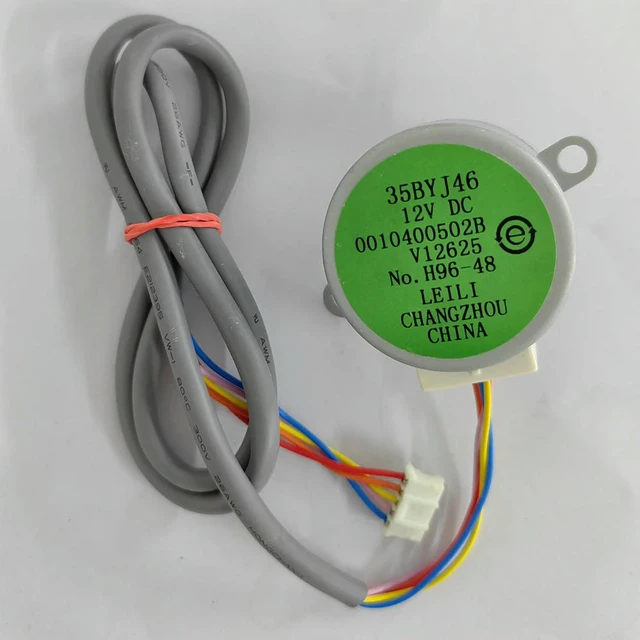 Alt view image 3 of 3 - 1 PCS 12V Stepper Motor 35BYJ46 with Cable For Haier Air Conditioner Swing Blade Motor Air Conditioner Wind Sweeping Motor