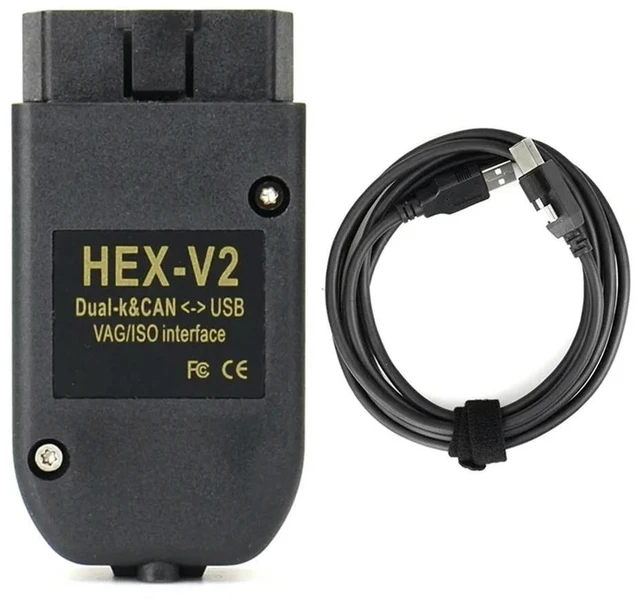 Alt view image 2 of 3 - VAG COM FT232 V25.3 VAG Tool KKL VCDS Cable OBD2 Diagnostic Cable Multi-Function Multi-Language OBD2 HEX V2 A1