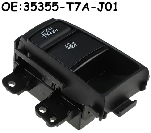Alt view image 2 of 3 - 2X 35355T7AJ01 For Honda HRV XRV HR-V XR-V VEZEL Electronic Automatic Hand Brake Button Parking Brake Switch