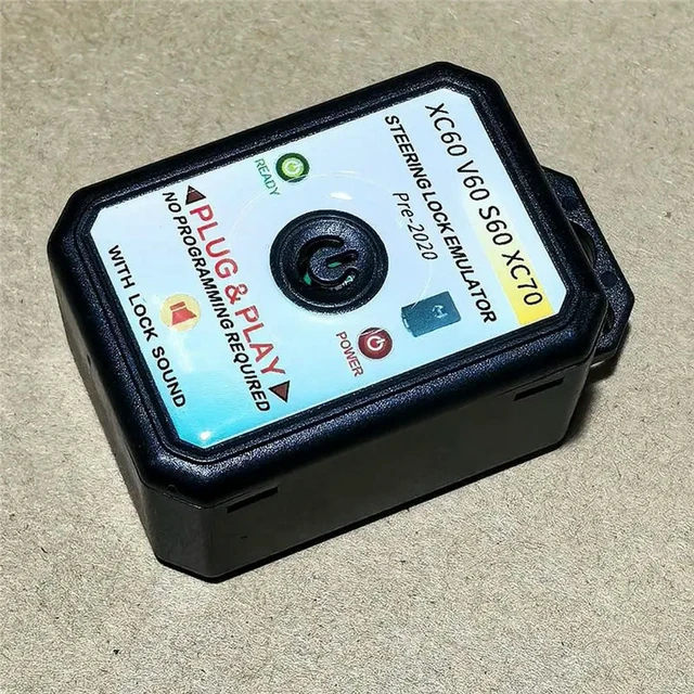 Alt view image 2 of 3 - Lock Simulator Emulator Steering For Volvo XC60 S60 XC70 Pre-2020 With Lock Sound No