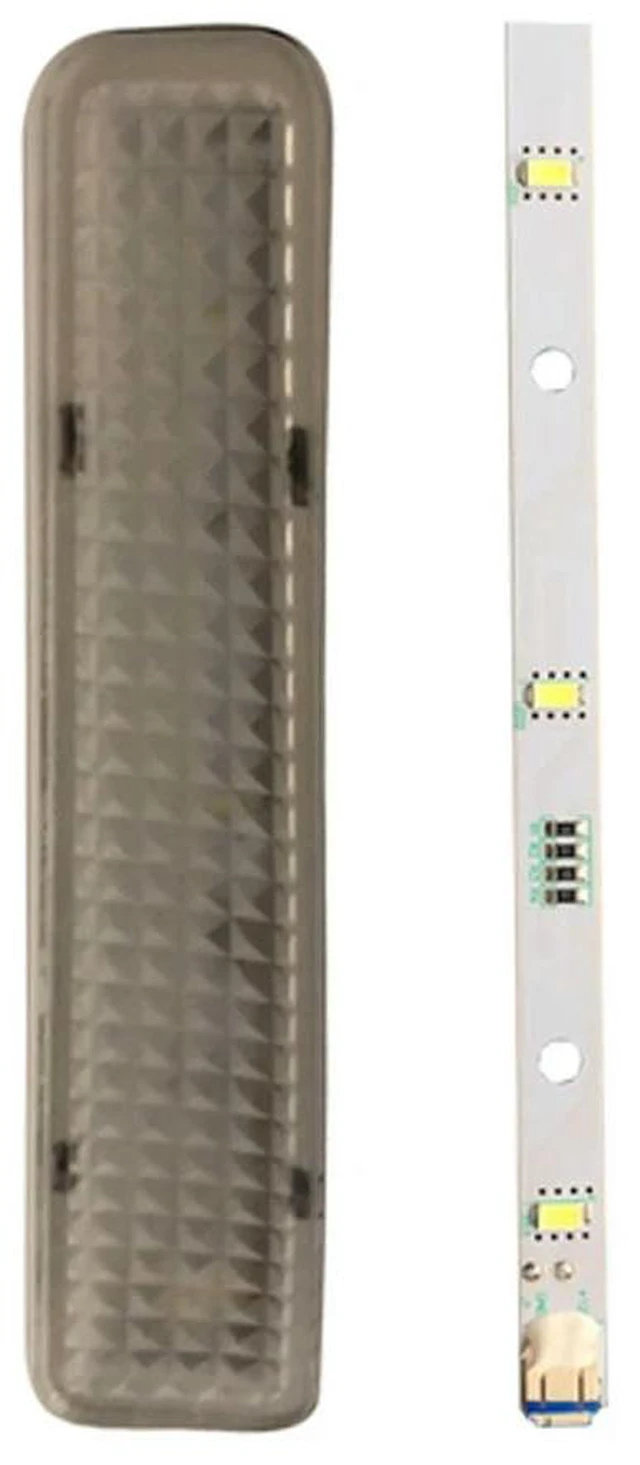 Main image of Freezer Light Bar LED Strip With Lampshade For RONGSHENG/ HISENSE Refrigerator LED Light E349766 MDDZ-162A 1629348 DC12V 0.6W