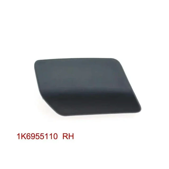 Alt view image 2 of 3 - Front Bumper Headlight Washer Actuator Cover Cap For VW Golf 5 V 2003-2008 1K6955110 1K6955109 Lamp Spray Cleaning
