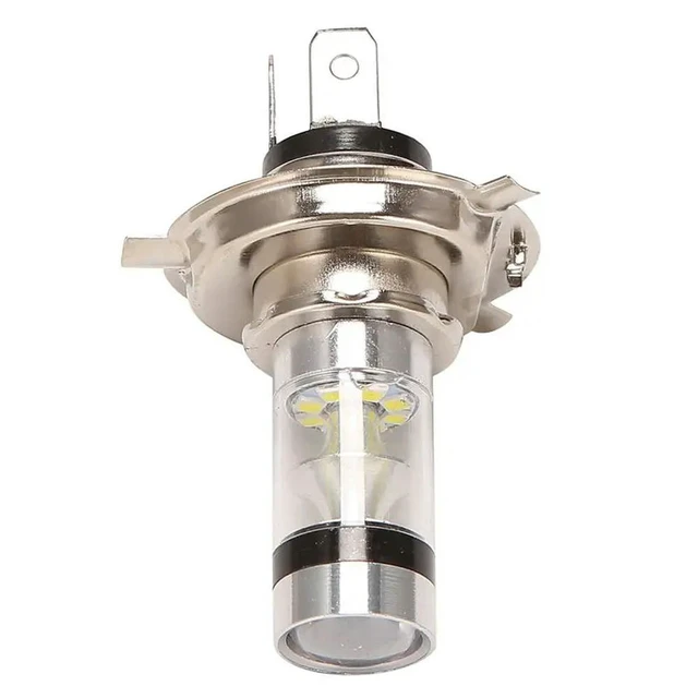 Alt view image 2 of 3 - 8 Pcs H4 9003 HB2 LED Motorcycle Headlight Bulbs HID Hi&Low 6500K White Power