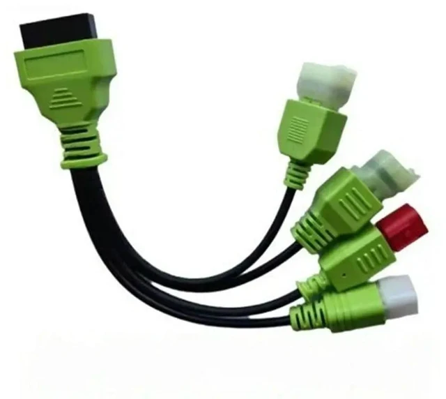 Main image of OBD2 Diagnostic Connector Cable For Kawasaki 4 6Pin Z/Ninja Versys/Vulcan Series Motorcycles OBDII Diagnostic Cable