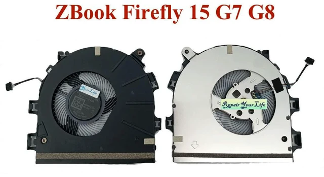Main image of Laptop CPU Cooling Fan for ZBook Firefly 15 G7 G8 Mobile Workstation Notebook PC Cooler M05520-001 M38312-001 DC5V 0.45A