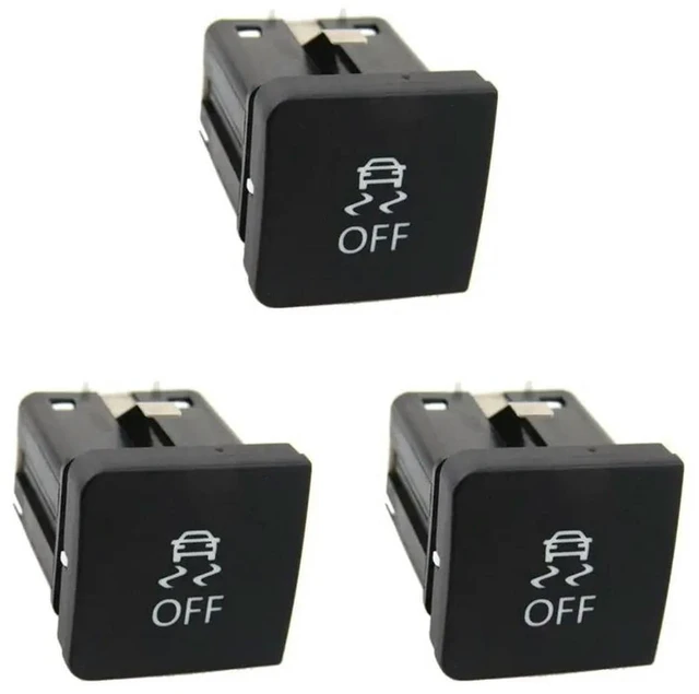 Main image of 3X ESP OFF ASR Anti Skid Electronic Stability Program Switch Button For Golf MK6 Jetta 5 MK5 6 Caddy EOS Scirocco