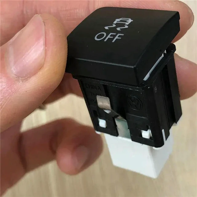 Alt view image 3 of 3 - 3X ESP OFF ASR Anti Skid Electronic Stability Program Switch Button For Golf MK6 Jetta 5 MK5 6 Caddy EOS Scirocco