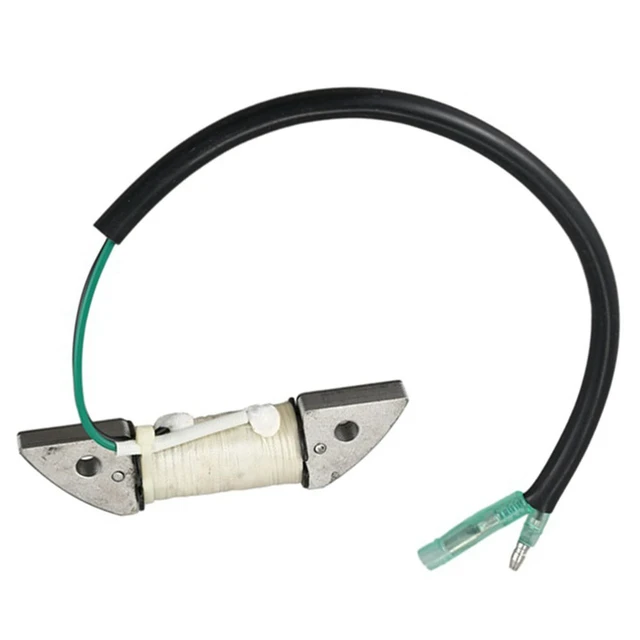 Alt view image 2 of 3 - 2X Outboard Engine 3B2-06120-0 Ignition Coil For Tohatsu Nissan 2-Stroke 689.8M6 M8 M9.8 Marine Motor