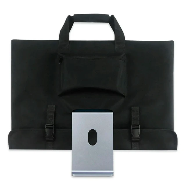 Alt view image 3 of 3 - Travel Carrying Case for 24Inch IMac Desktop Computer,Protective Bag for IMac Monitor Dust Cover with Handle