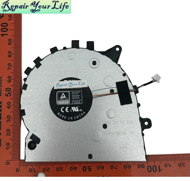 Main image of Laptop CPU Cooling Fan For Yoga 7-15ITL5 82BJ C750-15 Notebook Cooler Radiator Fans 5H40S20147 5H40S20148 DFS5K12114262N