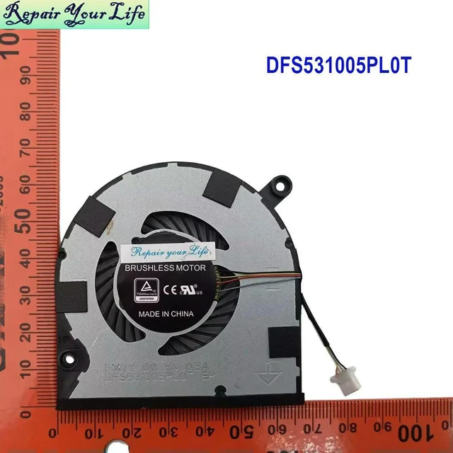 Alt view image 2 of 3 - Laptop Cooling CPU Fan For 15U780 Ultra Book 15U780-PA70K 15U780-GA56K 15U780-PA50K 15U780-PA5MK 1323-01C6000 DFS531005PL0T