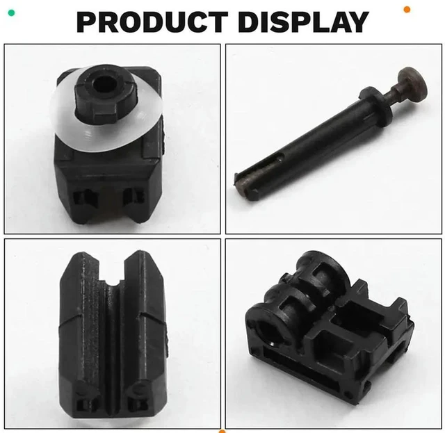 Alt view image 3 of 3 - For A6L A7 C7 Central Control Display Screen Clip Retractable Fixed Bracket Slider Repair Kit 4G8857346