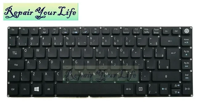Main image of PT-BR Brazil Keyboards For Aspire E5-473 E5-473G E5-475 E5-422 422G E5-491G E5-474G E5-432 E5-452G teclado abnt2 Brazilian