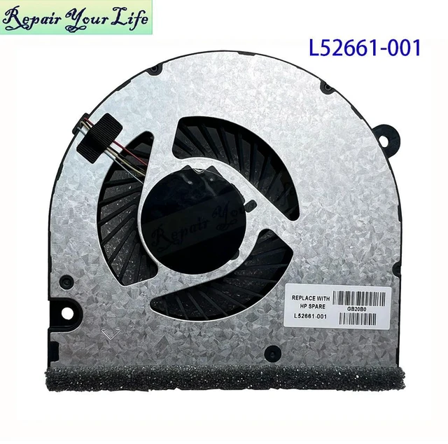 Main image of Laptop CPU Cooling Fan For 17-CE 17M-CE 17t-ce000 17M-CE100 17-CE1010NR Cooler Radiator Fans L52661-001 NS85C25-18J05