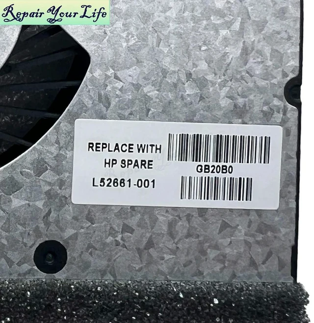 Alt view image 2 of 3 - Laptop CPU Cooling Fan For 17-CE 17M-CE 17t-ce000 17M-CE100 17-CE1010NR Cooler Radiator Fans L52661-001 NS85C25-18J05