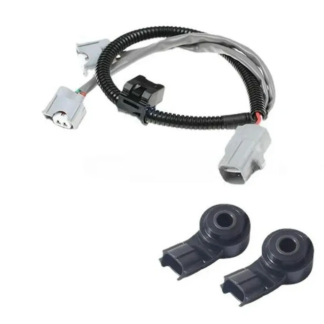 Alt view image 2 of 3 - Knock Sensor With Harness Kit 82219-48010 89615-20090 For Toyota Camry Highlander Sienna Solara