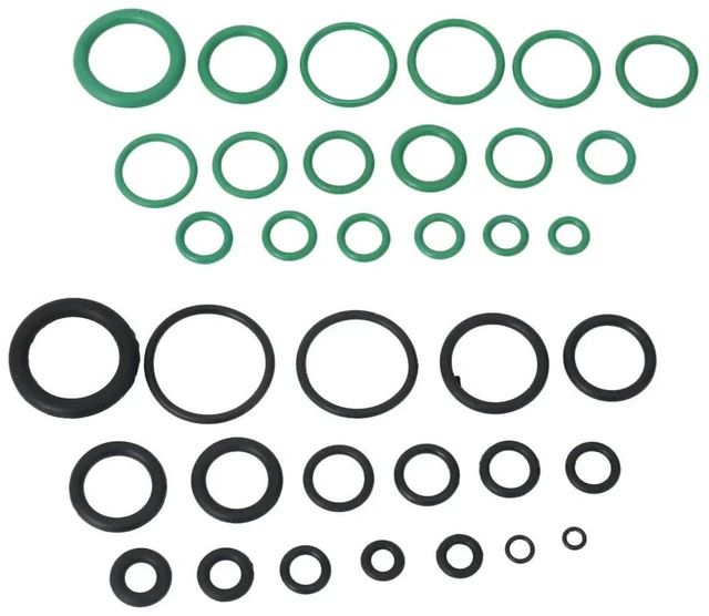 Main image of 990PCS 36 Sizes O-Ring Kit Black&Green Metric O Ring Seals Rubber O Ring Gaskets Oil Resistance
