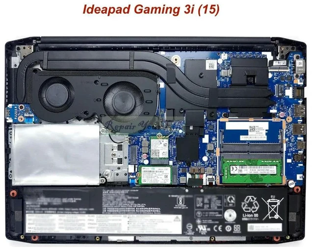 Alt view image 3 of 3 - Laptop CPU Cooling Fan For Gaming 3-15IMH05 3-15ARH05 Creator 5-15IMH05 Computer Fans 5F10S13912 BAPA1509R5HP002