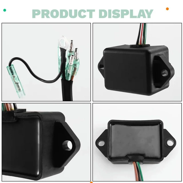 Alt view image 3 of 3 - Engine For 2 Stroke 45Outboard Motor Replacement Igniter UNIT 6E0-85540-71 CDI ASSY