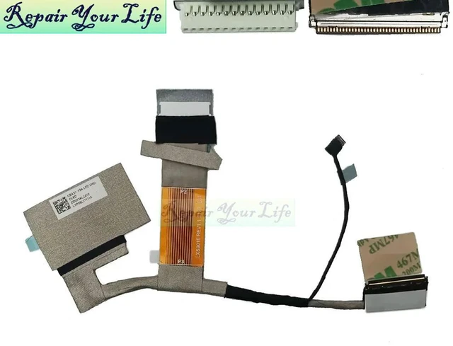 Alt view image 2 of 3 - LCD UHD 0LED Cable For Spectre X360 13-AW 13T-AW 13-AW0000 DD0X3ALC410 X3A 40pin Laptop LVDS FHD Screen Display Video Cables