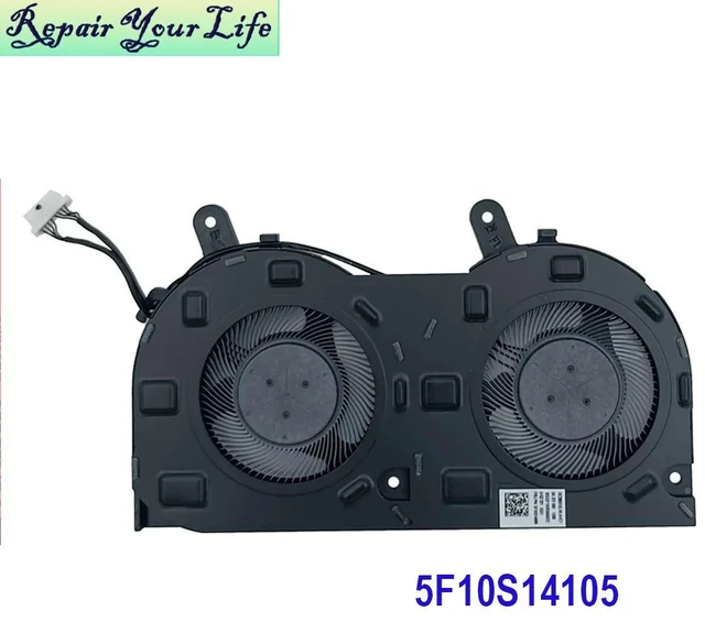 Alt view image 2 of 3 - CPU Fan For Slim 5 16IMH9 5 16AHP9 5 16IAH8 5 16IRL8 Notebook Cooler Fans 5F10S14105 DC280016OV0 BAPA1206R5HY003