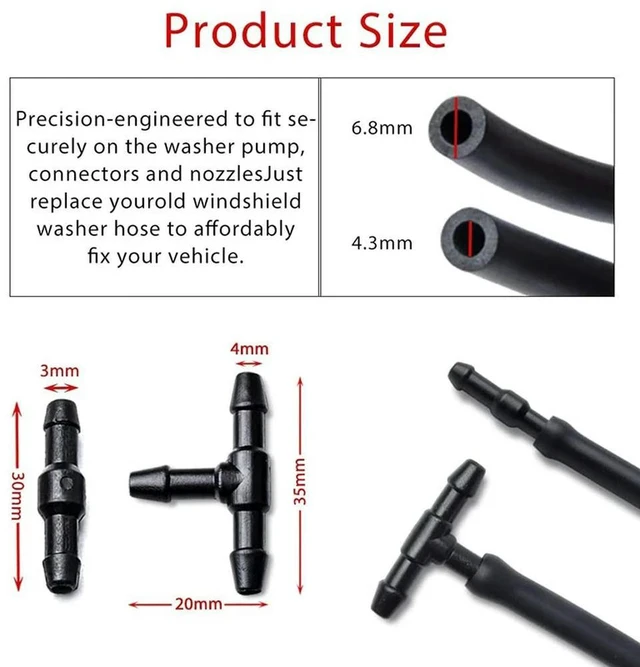 Main image of Windshield Washer Squirter Nozzle Spray For Dodge Jeep 4805742AB, 5116079AA