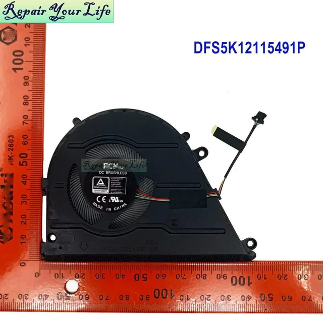 Main image of Notebook Cooler CPU Fan Cooling For Pavilion Aero 13 13-BE 13-BE0000 BE0131AU 2021 TPN-W152 M52816-001 FNA0 DFS5K12115491P