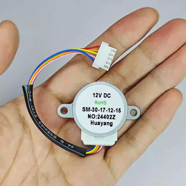 Alt view image 3 of 3 - 1 PCS 12V Step Motor SM-30-17-12-15 with 11cm Cable For Midea 2Wall-Mounted Air Conditioner Swing Blade Synchronous Motor