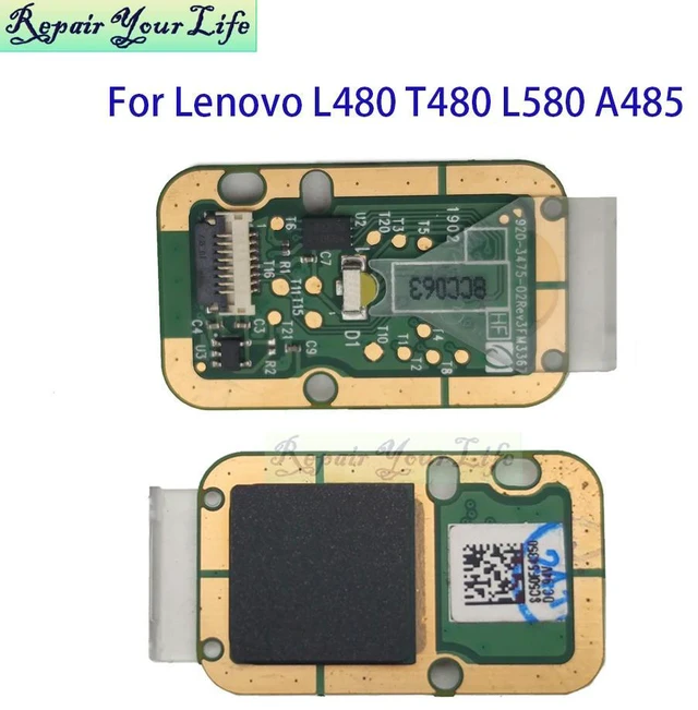 Main image of Fingerprint Reader Board For Thinkpad T480 T480S L480 L580 T580 P52 A485 Notebook Finger Print Module 01LW329 SC50F54350