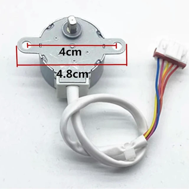 Main image of Wall-Mounted 2P 12V Motor 30BYJ46-HX4 with 20cm Cable For Midea Air Conditioner Swing Blade Synchronous Motor SM-30-17-12-15