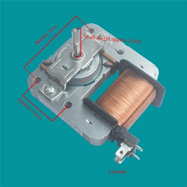Main image of For Media Microwave Oven Cooling Fan Motor MDT-10CEF / YZ-E6120-W51D 220-240V 18W Microwave Oven Replacement Motor Fan Parts