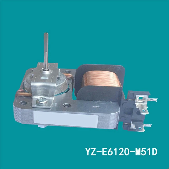 Alt view image 3 of 3 - For Media Microwave Oven Cooling Fan Motor MDT-10CEF / YZ-E6120-W51D 220-240V 18W Microwave Oven Replacement Motor Fan Parts
