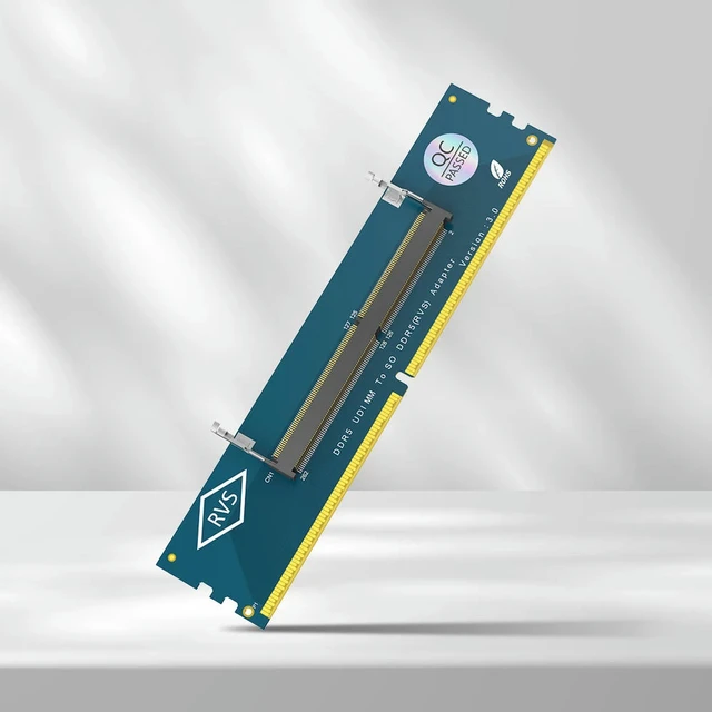 Alt view image 3 of 3 - DDR5 SO-DIMM Gaming Laptop RAM Memory Module Memory Card Converter DDR5 Memory RAM Adapter Card for Desktop Laptop