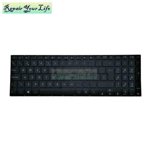 Alt view image 2 of 3 - Spain Notebook Spanish Keyboard for VivoBook Flip 15 TP501 TP501U TP501UA TP501UQ TP501UB SP Laptop Replacement Keyboards