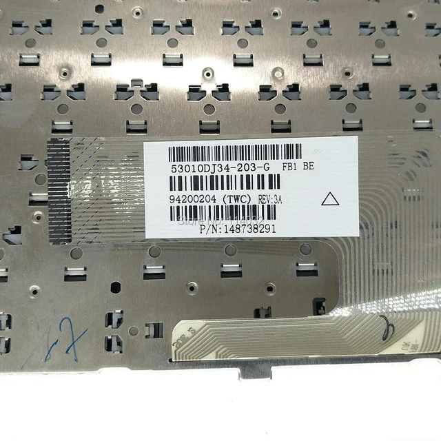Alt view image 3 of 3 - BEL Belgian AZERTY Keyboards for VAIO VGN NW VGNW, Replacement Keyboard 53010DJ34 203 148738291