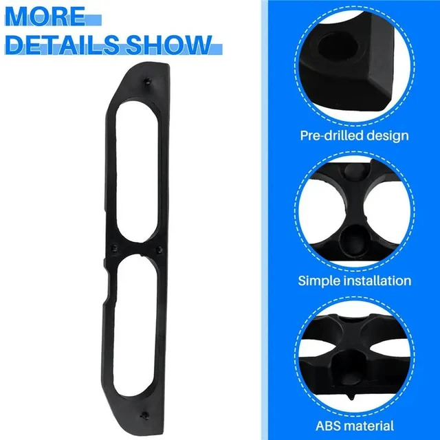 Alt view image 2 of 3 - 2X Car Air Intake Inlet Duct Hood Scoop Vent Grille Cover For Land Rover Range Rover Sport LR111065 LR038191 LR062650